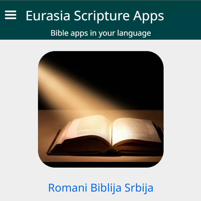 Eurasia App site
